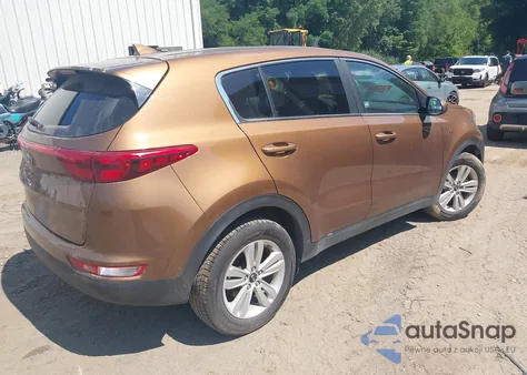 2018 Kia Sportage Lx из США, поврежденный, VIN KNDPMCAC1J7425006